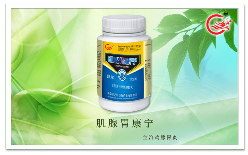 肌腺胃康宁,专治禽传染性腺胃炎、肌胃炎，促抗体生长