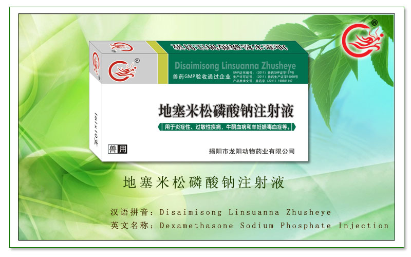 地塞米松磷酸钠注射液，用于治疗各种炎症的疾病，抗过敏、抗炎