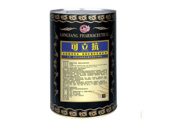 可立抗，主治禽支原体和大肠杆菌混合感染